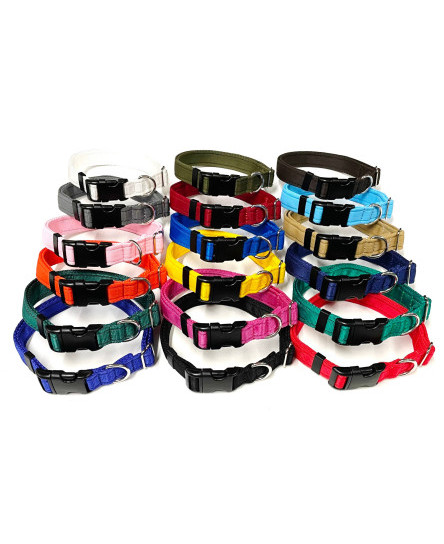 dog-collar-adjustable-in-various-colours-20mm-25mm-cushion-small-medium-large