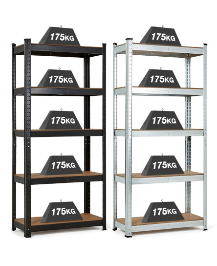 garage-shelves-shelving-5-tier-unit-racking-boltless-heavy-duty-storage-shelf