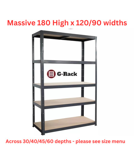 g-rack-garage-shelving-units-various-sizes-single-bay-5-tier-shelf-freepost