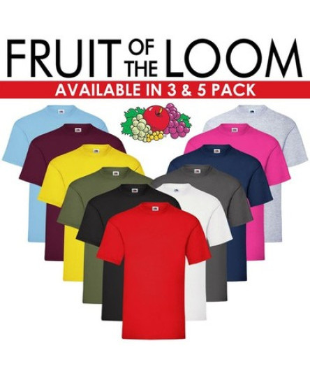 3-5-pack-fruit-of-the-loom-mens-t-shirts-100-cotton-plain-short-sleeve-tee
