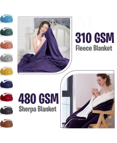 480-gsm-heavy-sherpa-fleece-blanket-warm-soft-bed-sofa-throw-weighted-blanket-uk