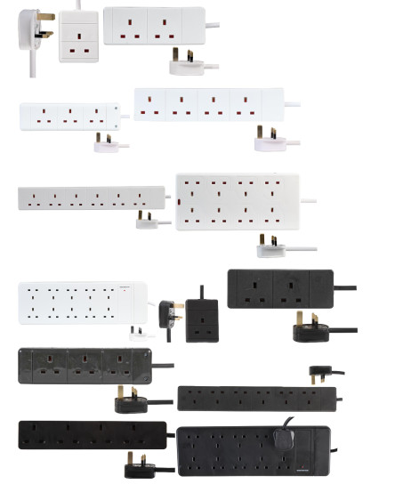 uk-extension-lead-cable-electric-mains-power-1-2-3-4-6-8-10-gang-way-plug-socket