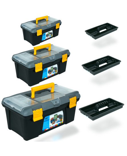 3-piece-plastic-tool-box-chest-set-handle-tray-compartment-diy-storage-toolbox
