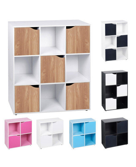 4-6-9-cube-wooden-bookcase-shelving-display-shelves-storage-unit-wood-shelf-door