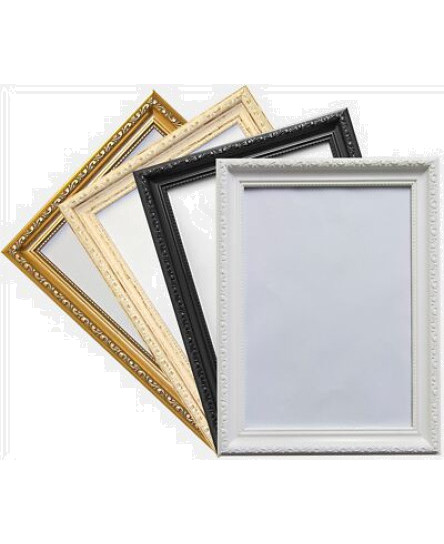 ornate-picture-frame-shabby-chic-picture-frame-photo-frames-black-white-gunmetal