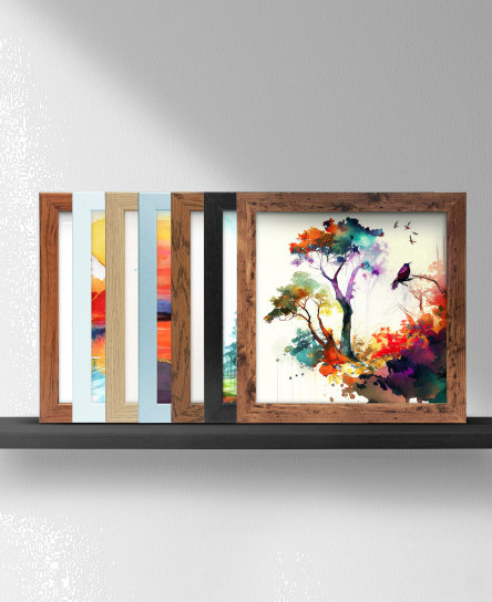 square-picture-frame-photo-frame-poster-size-frame-black-oak-white-pewter-walnut