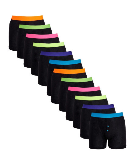 12-pairs-mens-boxer-shorts-designer-black-fashion-band-underwear-cotton-rich