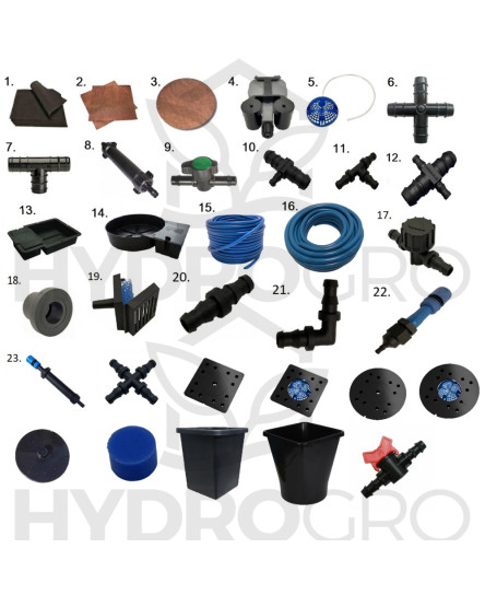 New 9mm Autopot Irrigation Watering System Parts and Spare Accessories Self Feed